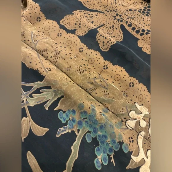 Citron Santa Monica Sheer Burnout Tunic / Kaftan Dress – Size 2X - Picture 3 of 4